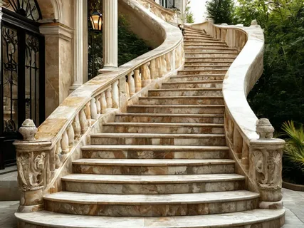 سنگ مرمریت طوسی کاشان با رنگ آرامبخش برای کف